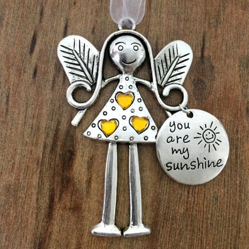 Gekke mooie vrienden voor altijd- Kerstcadeau met engelornament