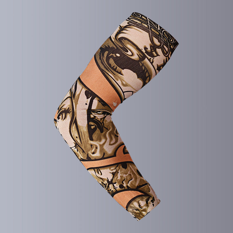 Mouwen in tattoo-stijl Zonnebrandcrème mouwen