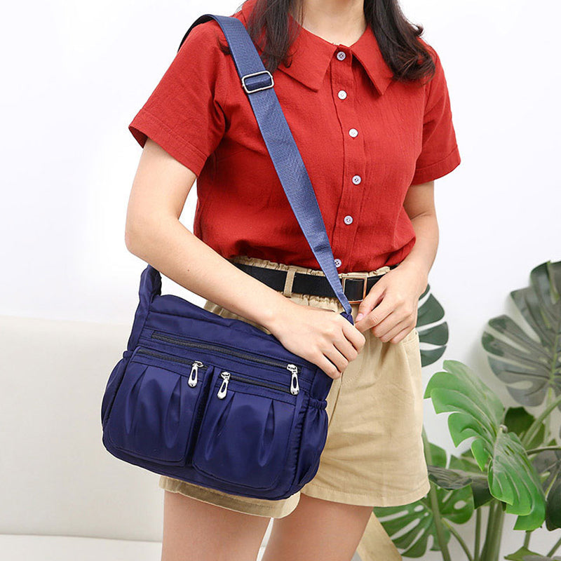 Moedertas van Oxford-stof