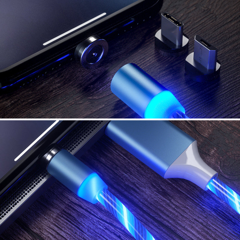 LED Magnetische 3 in 1 USB-oplaadkabel