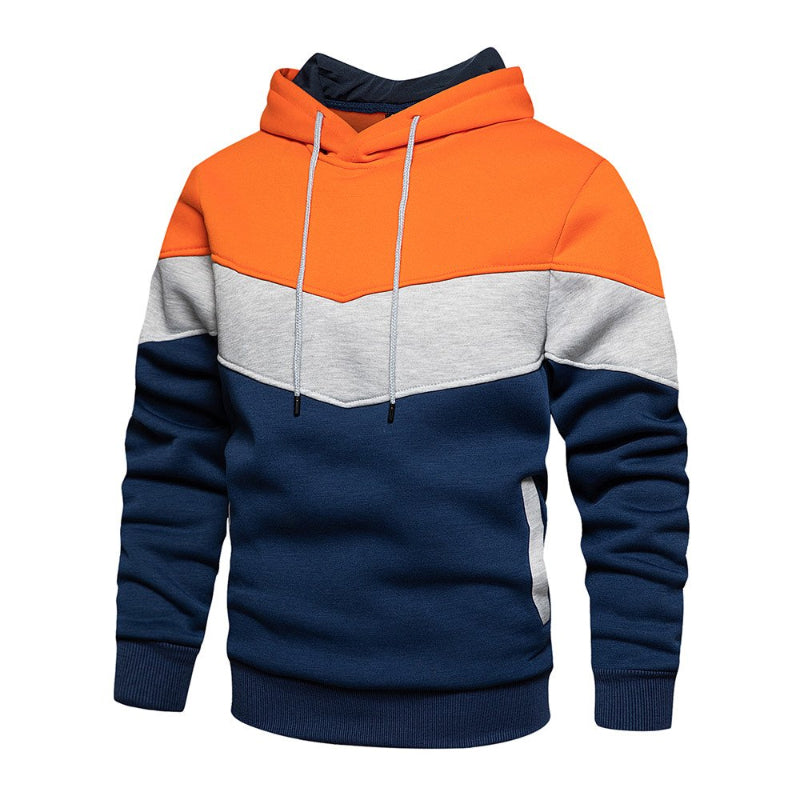 Lente-sweatshirt met kleurvlakken voor heren en dames