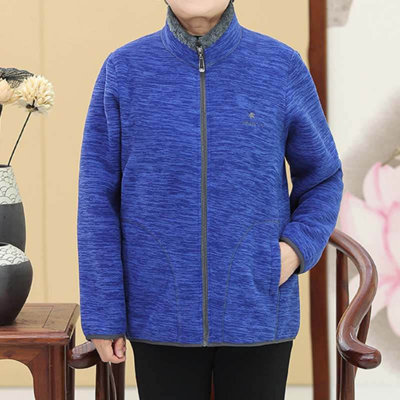 Warme fleece jas voor dames