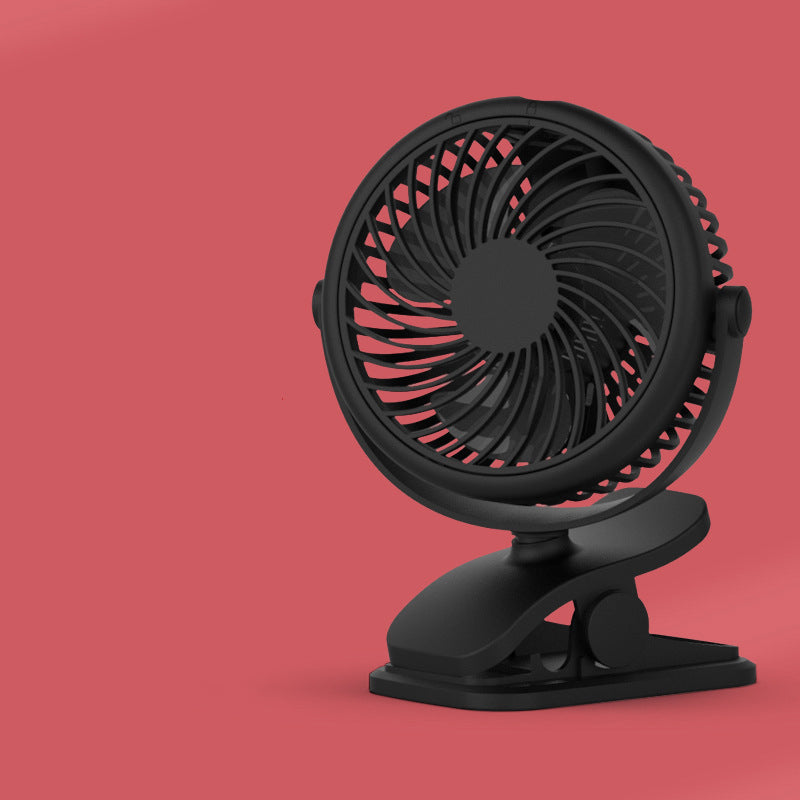 Draagbare stille clipventilator met 360 ° rotatie