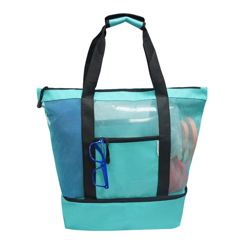 2-in-1 draagbare mesh afneembare draagtas
