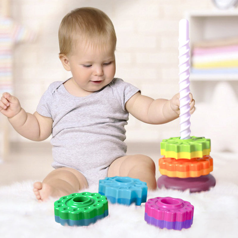 Regenboog roterend speelgoed