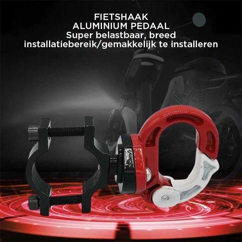 Aluminium haak voor fiets