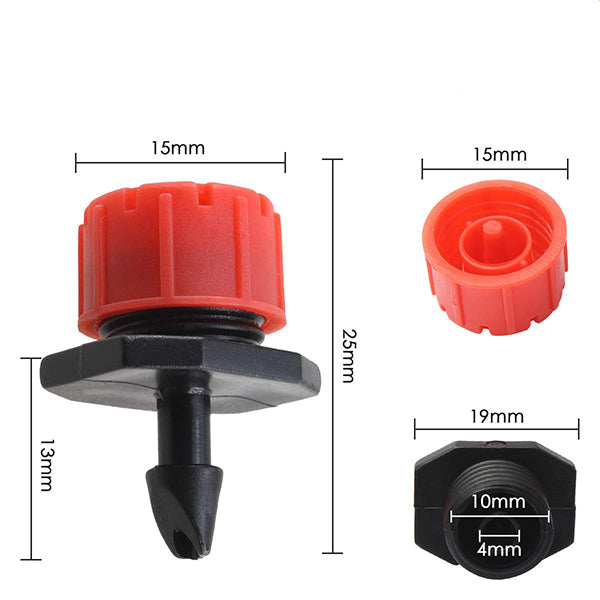 Verstelbare irrigatiedruppelaars Sprinklers