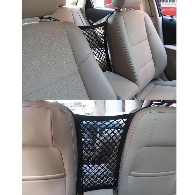 Opslagnetwerk van autostoel