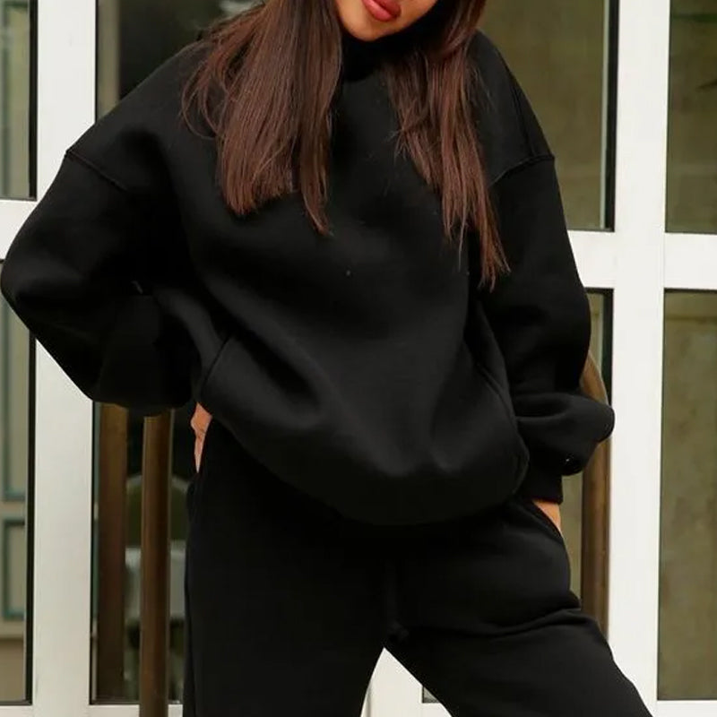 Tweedelige trui met capuchon