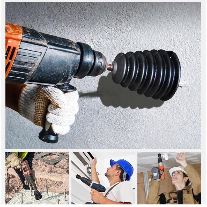 Elektrische hamerboor anti-stof deksel