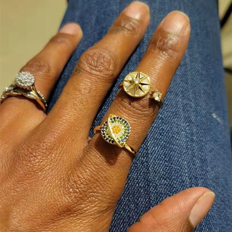 Draaiende galaxy-angstverlichtingsring