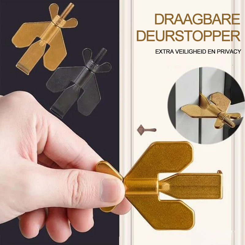Draagbare Reis Veiligheids Deur Stopper