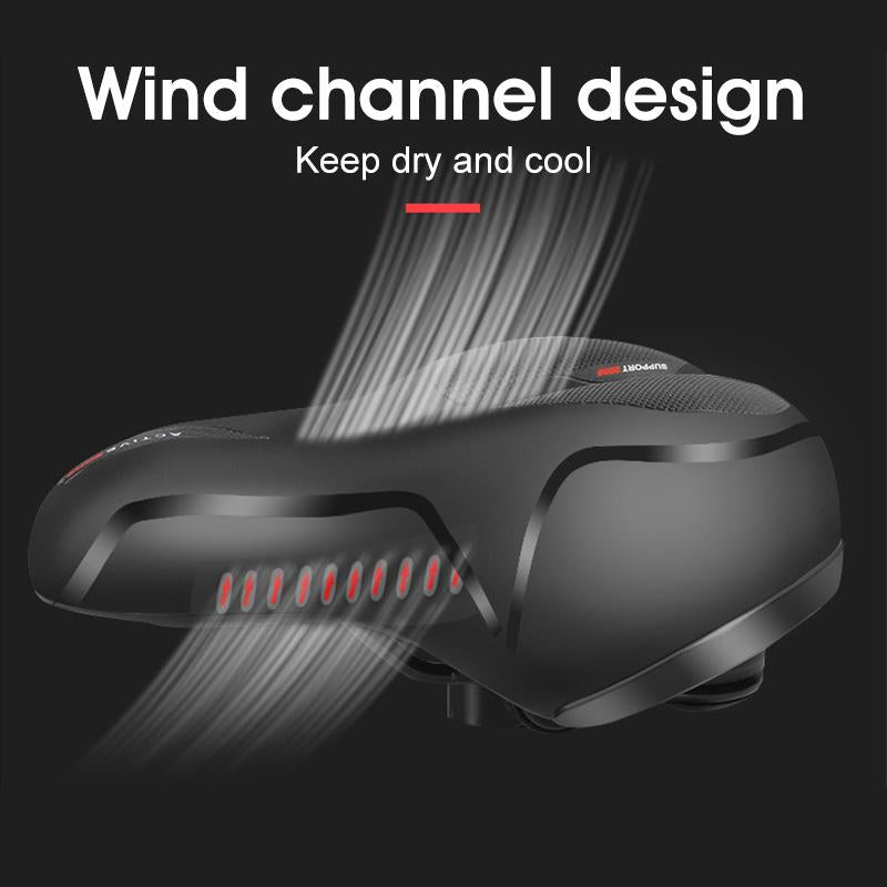 Nieuw type ventilatie fiets zitkussen