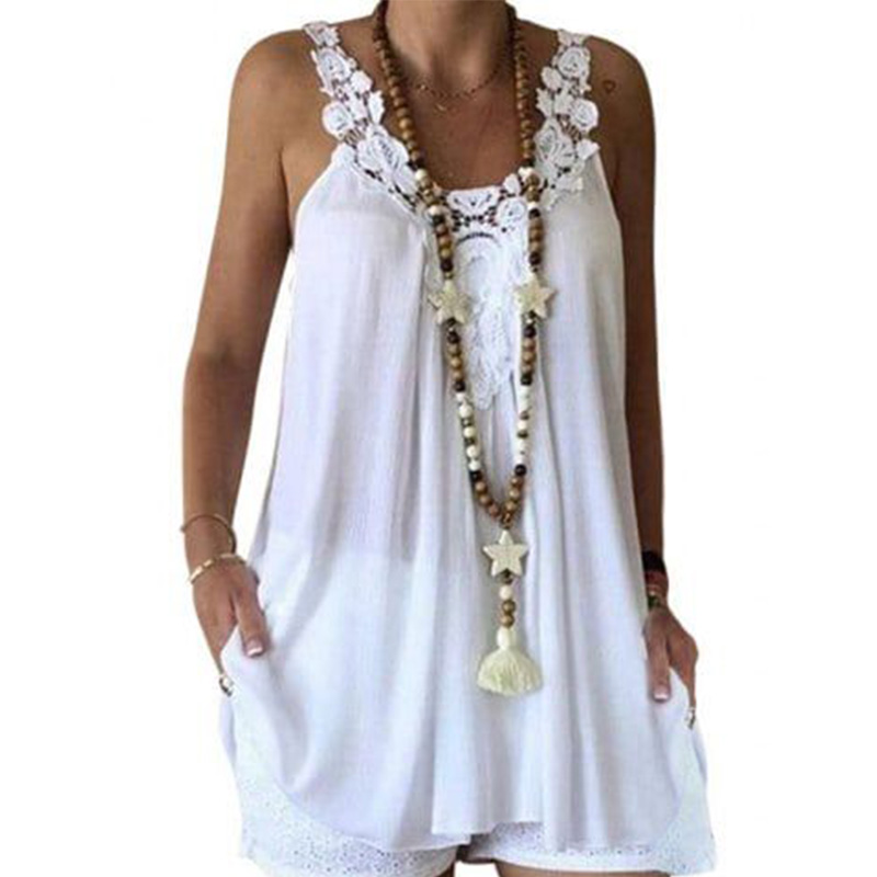 T-shirt met kanten jarretel