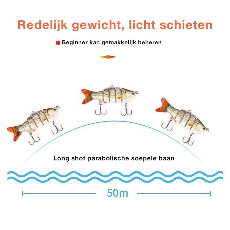 Simulatie vissen lokken vissen tool