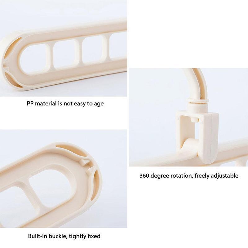 Draai antislip opvouwbare hanger