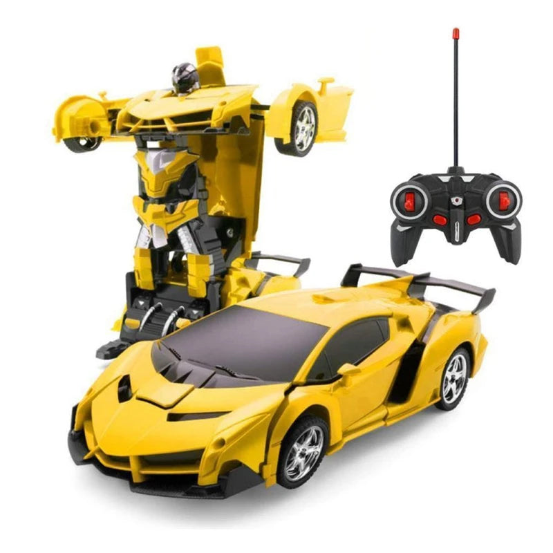 Afstandsbediening transformerende robotauto