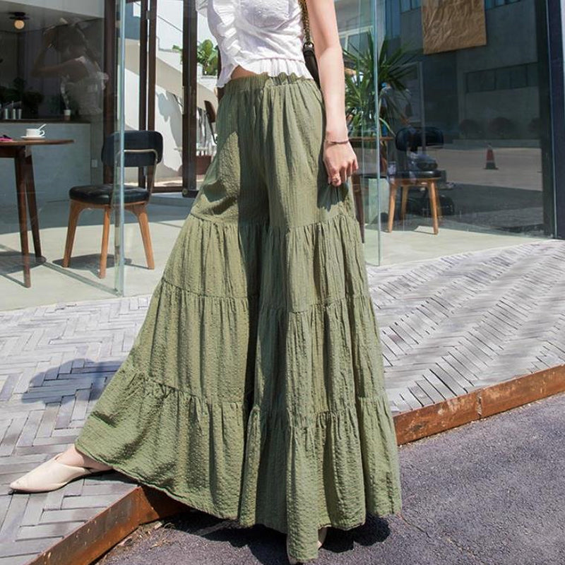 Monochrome retro strandbroek