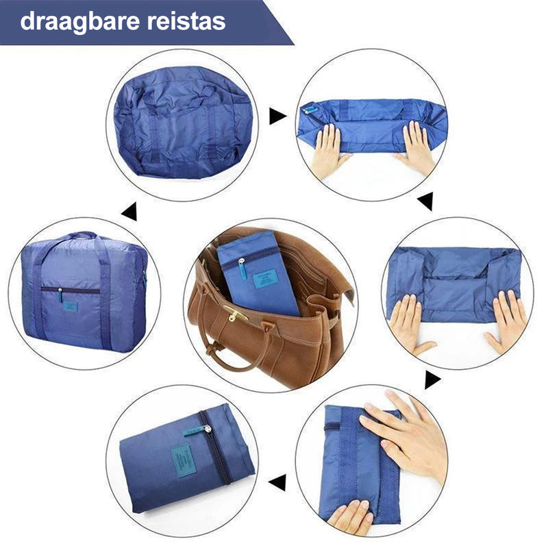Opvouwbare hand bagage plunjezak