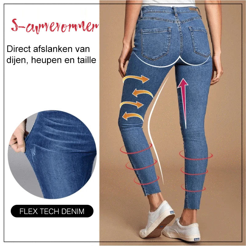 Jeans legging met perfecte pasvorm
