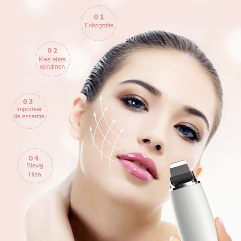 Mini Ultrasonic 2 in 1 Multi-Functional Skin Vacuum
