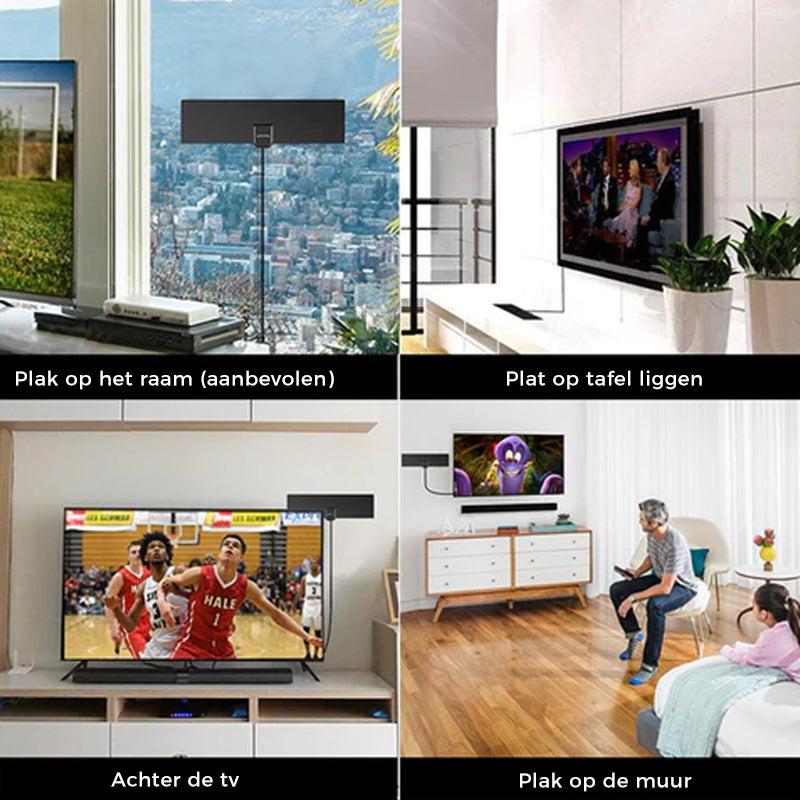TY13HDTV grensoverschrijdend voor uw tv-antenne 4K