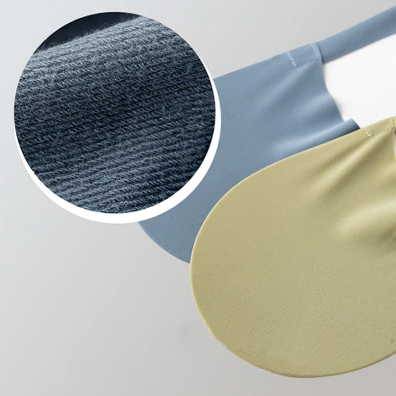 Antislip katoenen onzichtbare sokken