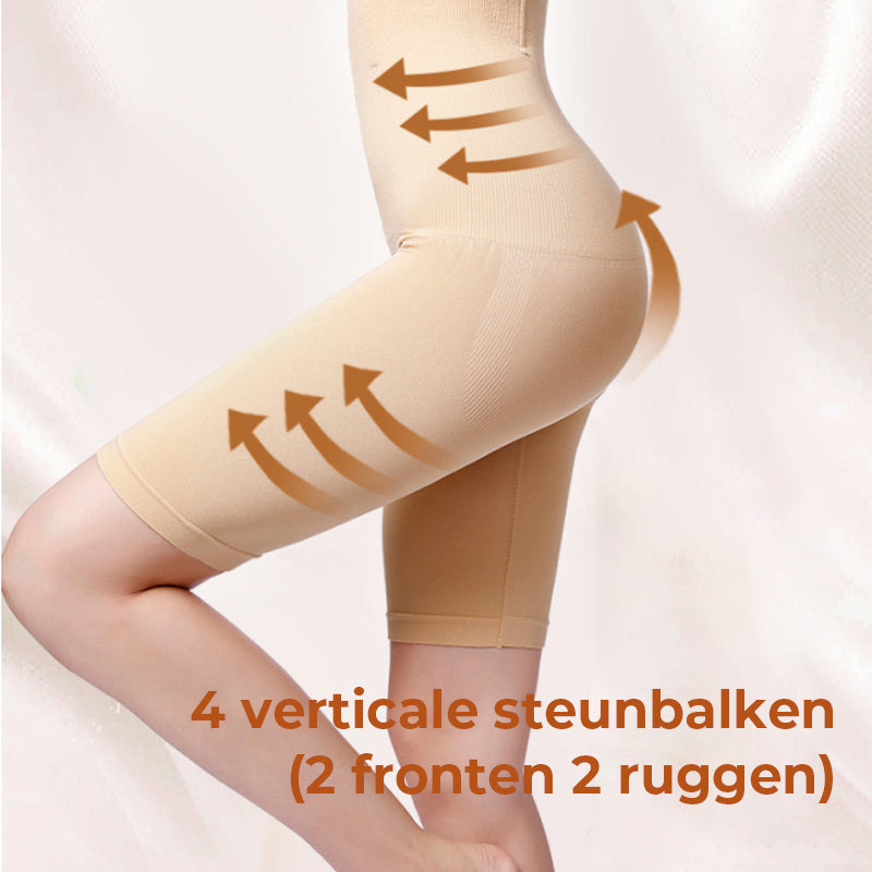 Afslankende schede Panty met platte buik