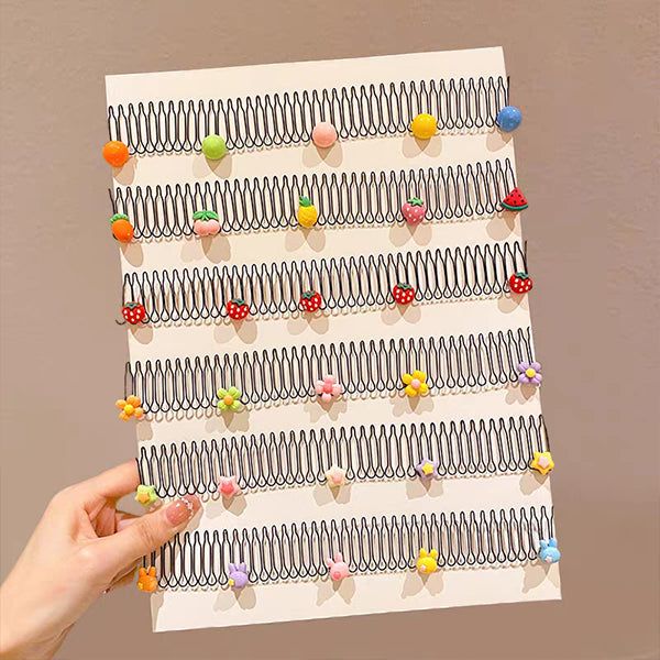 Rekbare onzichtbare haarclips