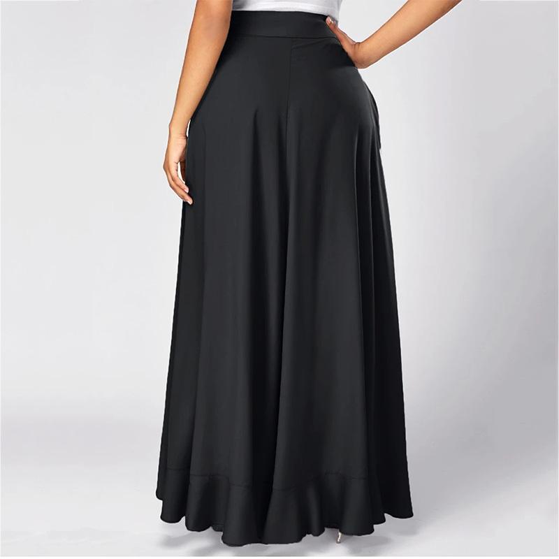 Vrouwen Lange Chiffon Rok