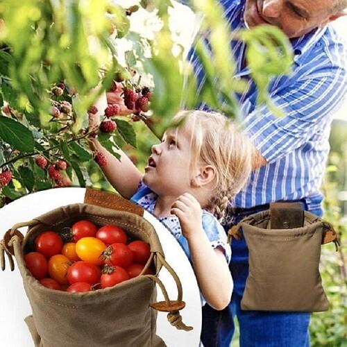 Leren en canvas bushcraft tas