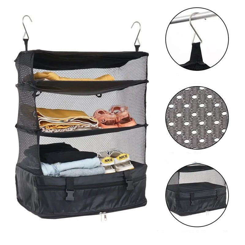 Drievoudige organisator hangende tas