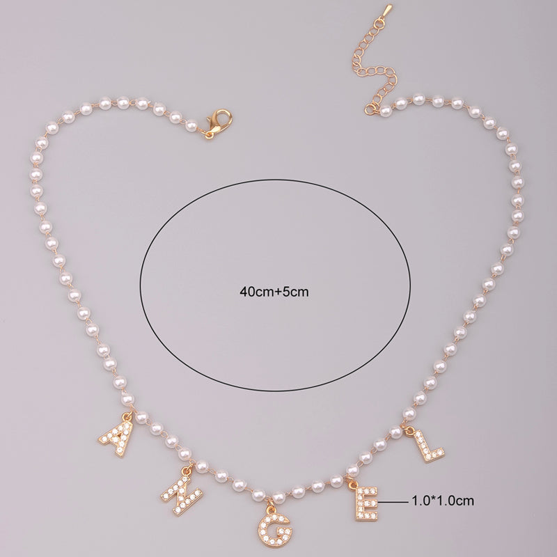 Alfabet Angel Ketting