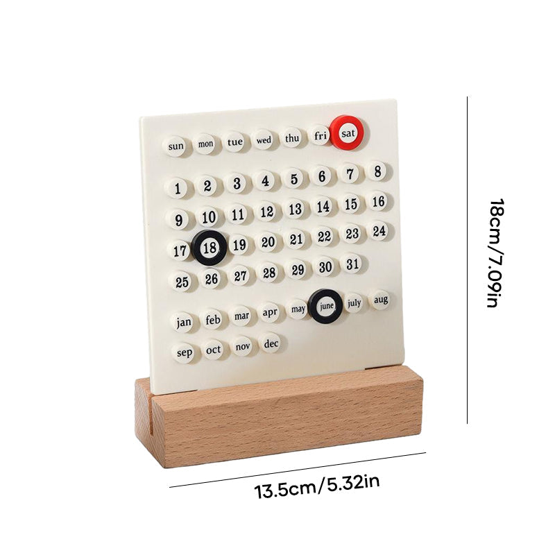 Handmatige DIY-loopkalender