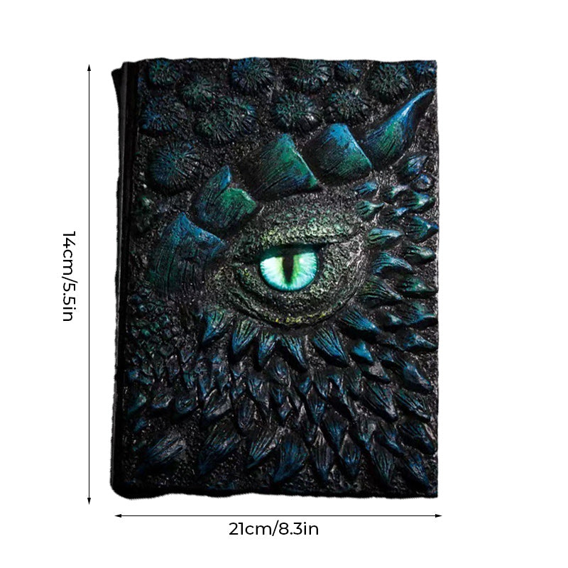 Glorieus 3D Dragon Journal-boek