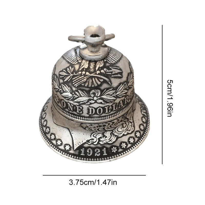 Morgan zilveren dollar bel