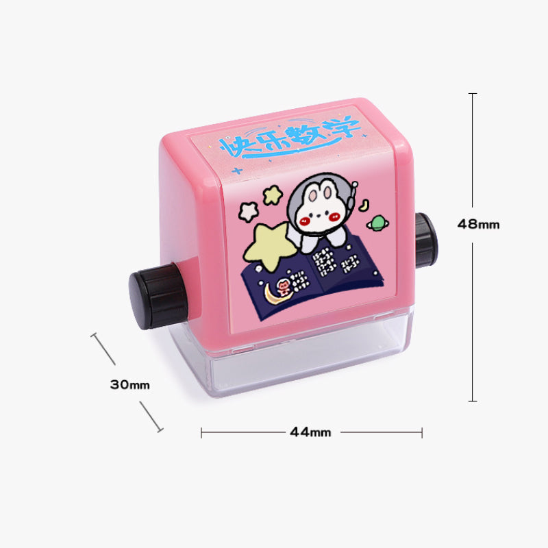 Optellen en aftrekken Zegel rekenkundig artefact