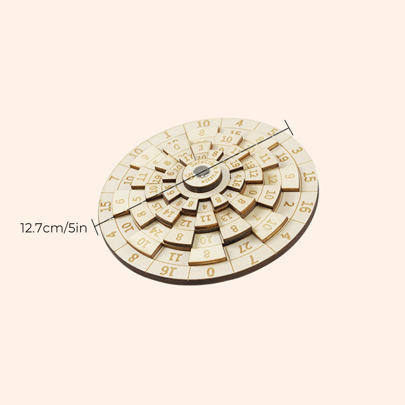 Safecracker 50 Wood Puzzle - Moeilijke wiskundige hersenkraker voor volwassenen