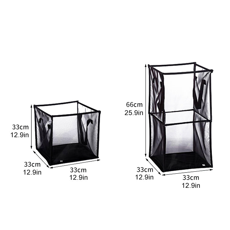 Draagbare opvouwbare wasmand