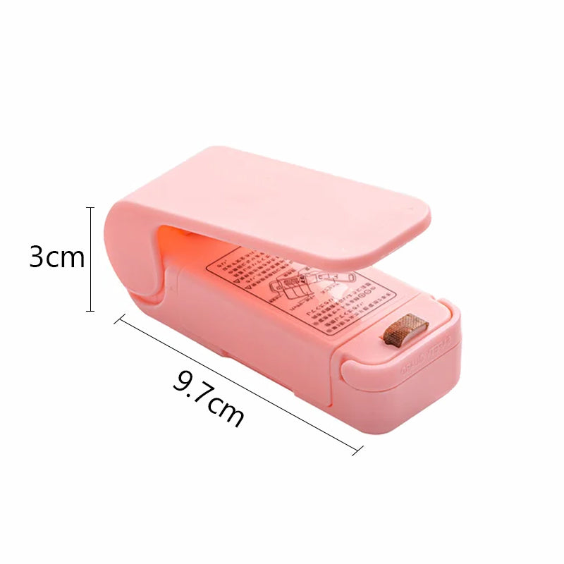 Hand pressure heat sealing machine