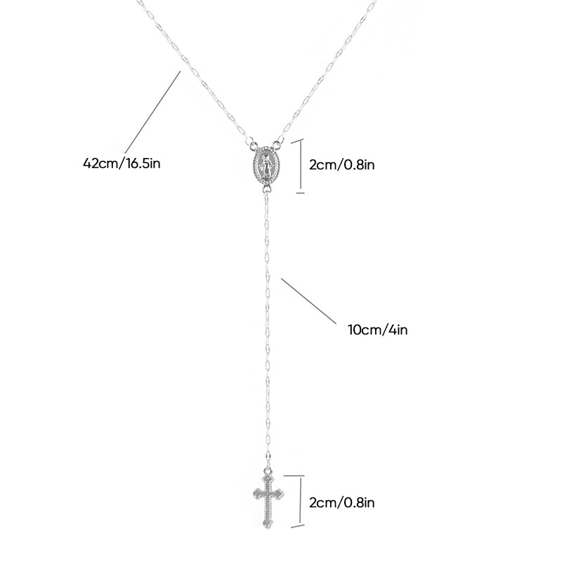 Kruis hanger ketting