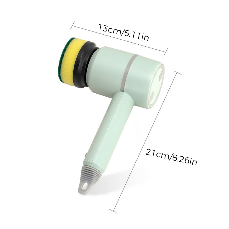 Elektrisch oplaadbare multifunctionele handreinigingsborstel
