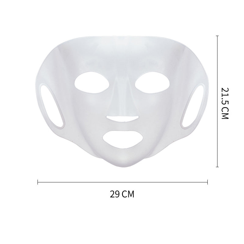 Oorhangend antislip en absorptiebevorderend siliconen masker