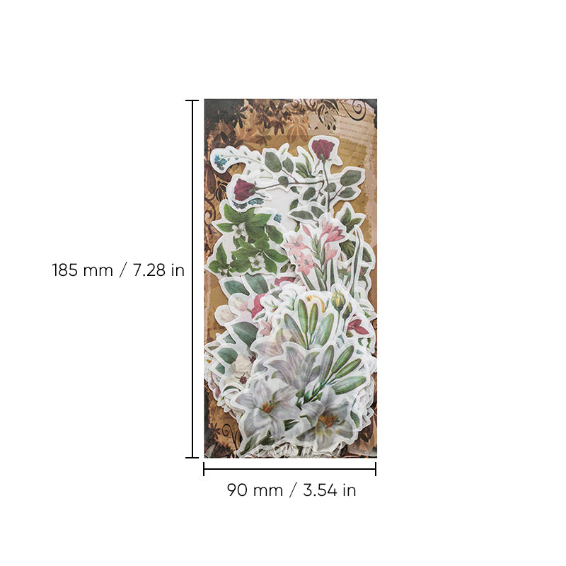 Memory Garden-serie PET-stickerset