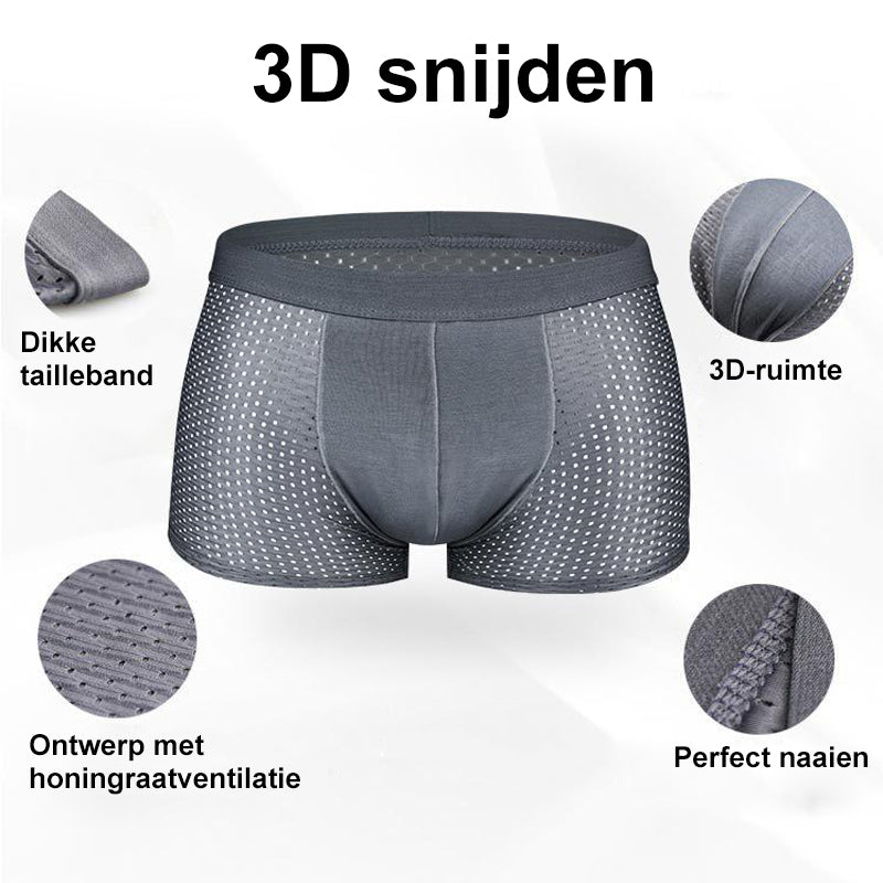 Ademende Ice Silk Boxer voor heren