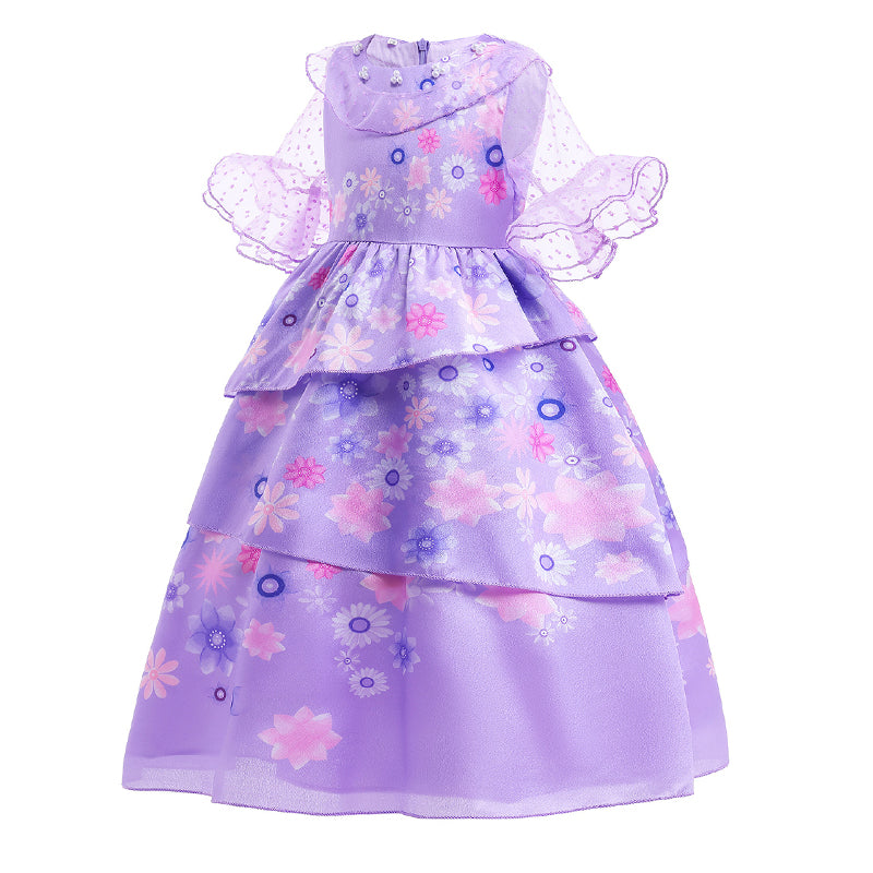 Meisjes Prinses Cosplay Ruche Tutu Jurk