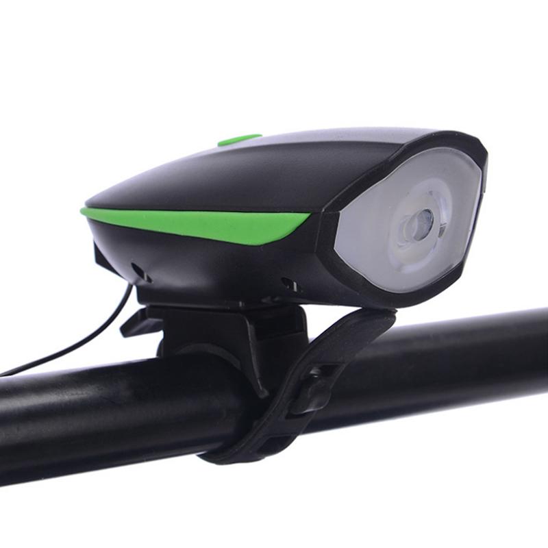 Fiets USB-oplaadhoorn voorlicht