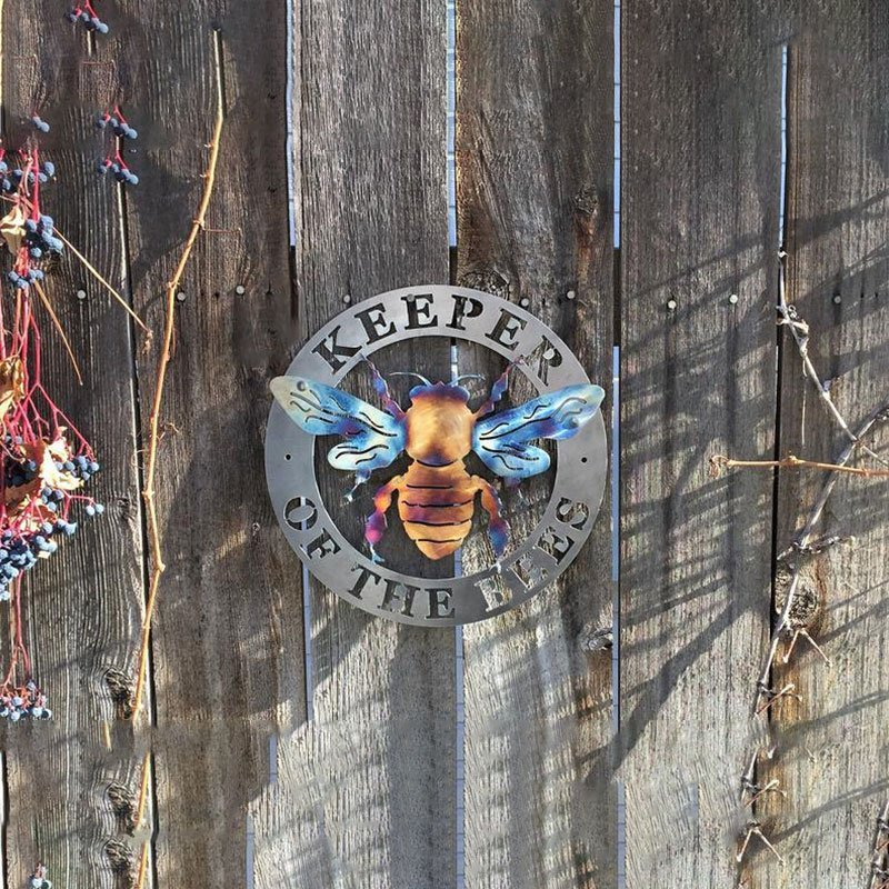 Pre-Sale>>Keeper of the Bees Metal Art