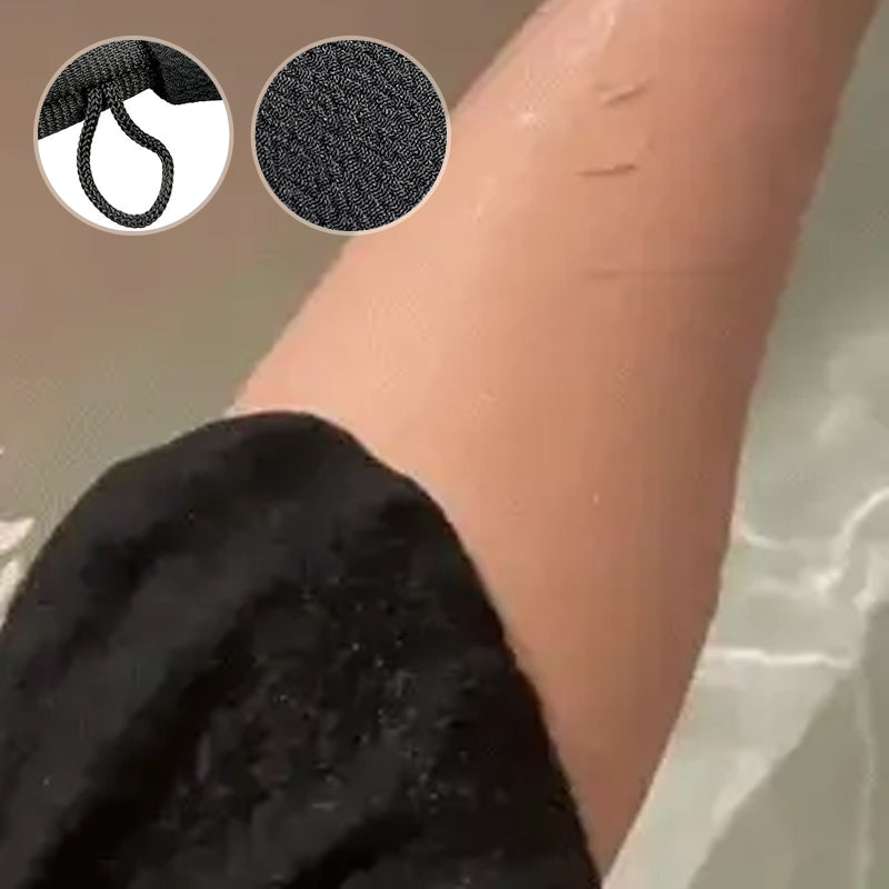 Slimme exfoliërende handschoenen