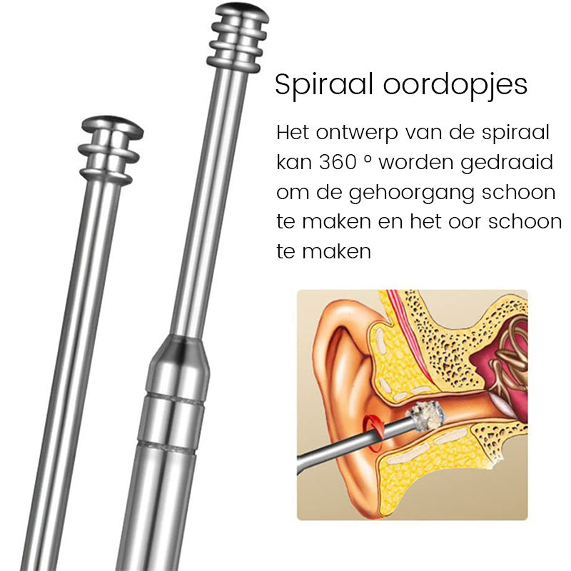 Oorsmeerreiniger gereedschapsset
